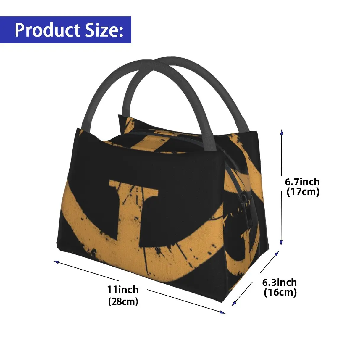 Quake Bronze Portable insulation bag for Cooler Thermal Food Office Pinic Container