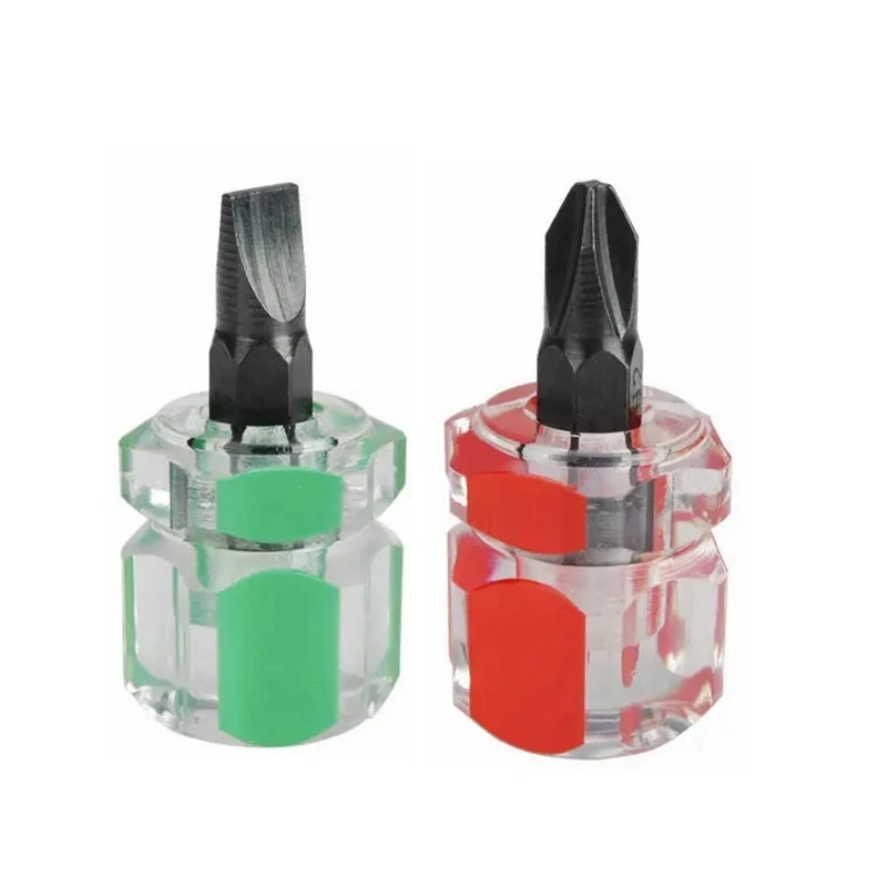 Screwdriver Set Mini Screwdriver Phillips Screwdriver Mini Short Small Split Fender Tools Kit Slotted Flat Cross-head
