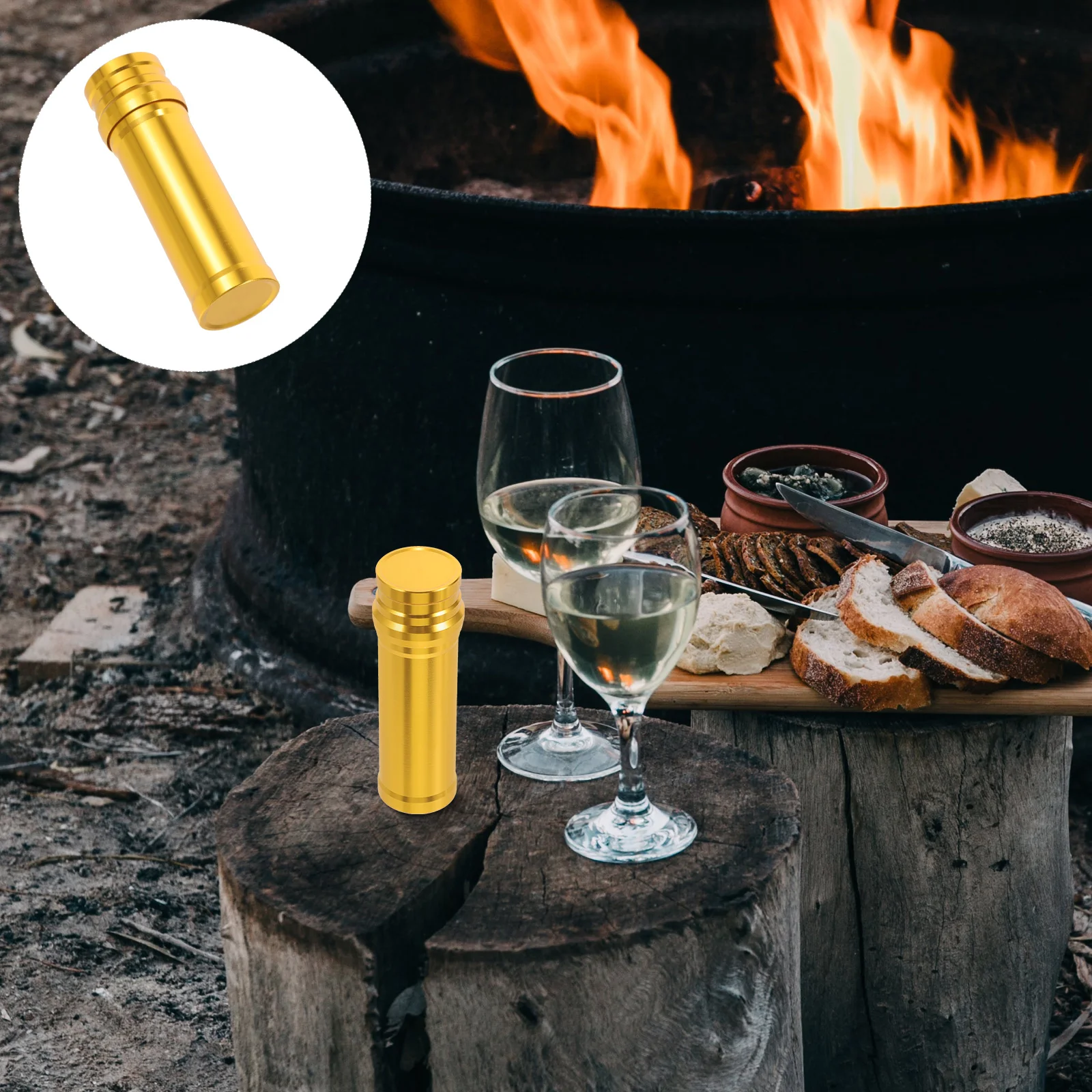 

Mini Alcohol Burner Lamp Experiment Heating Tool Laboratory Alcohol Lamp Portable Outdoor Camping Picnic Cooking Equipment
