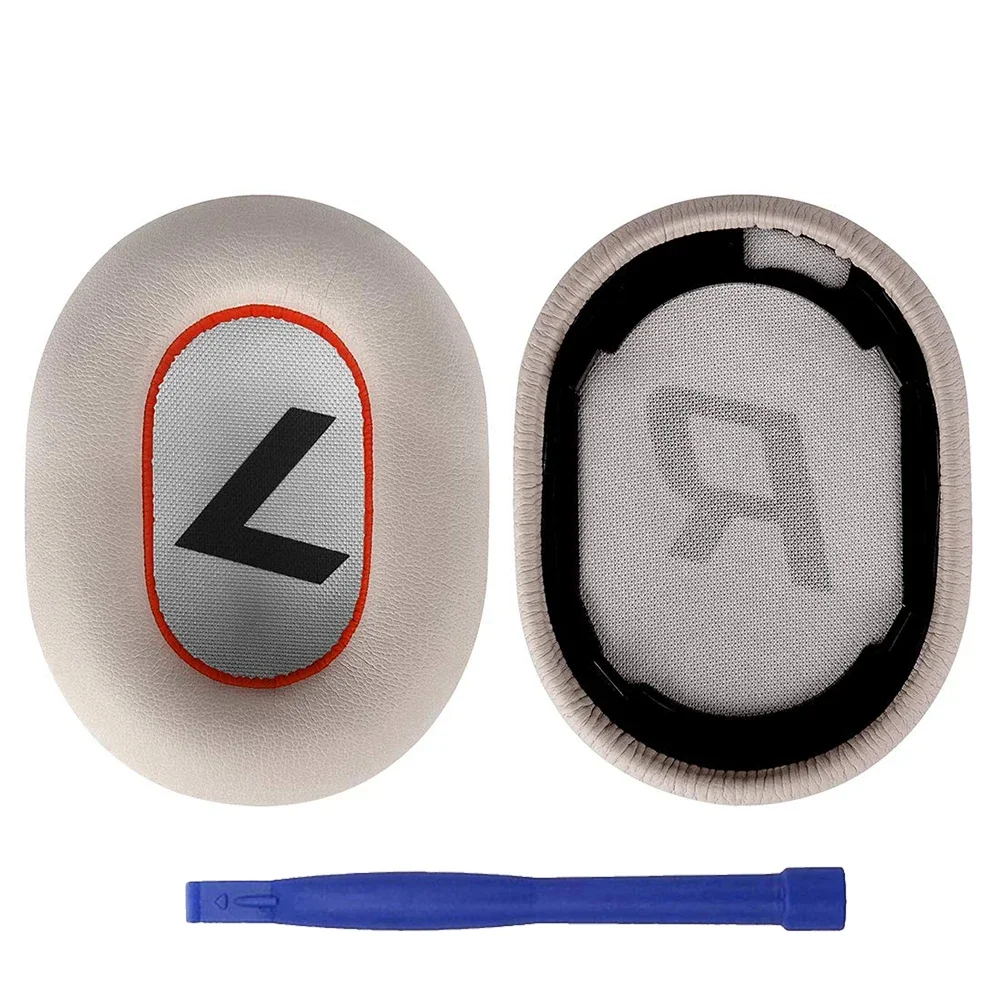 SOULWIT koeling Gel Oorkussens vervanging voor Plantronics BackBeat Pro 2, Voyager 8200 UC koptelefoon, Earpads en Cushions met hoge dichtheid geluidsisolatie schuim (zwart rood