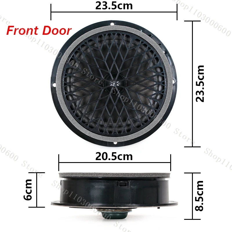 Altoparlante Medio-Basso Per Porta Anteriore Volakebeing – Compatibile Con Audi A4/A5 2008-2016, OEM 8T0035415A