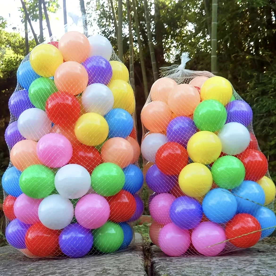 Ocean Ball Toys 50Pcs Soft Plastic Ball Pit Toys for Boys Eco-friendly Ball Pool Dia 5.5cm