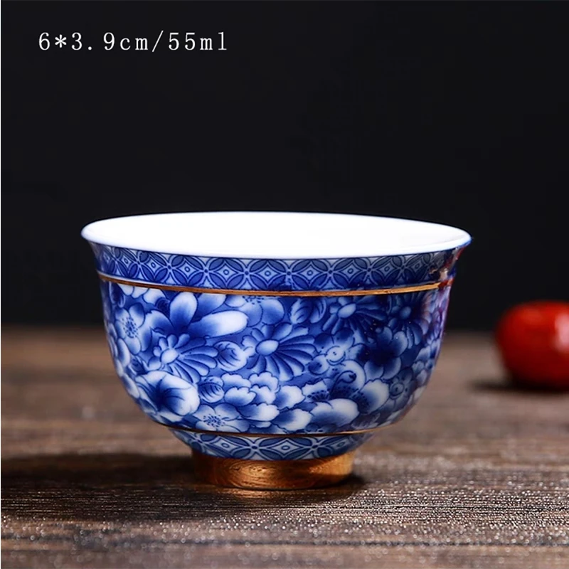 Chinese Porcelain Tea Cup For Kung Fu Oolong Tieguanyin Puer White Tea