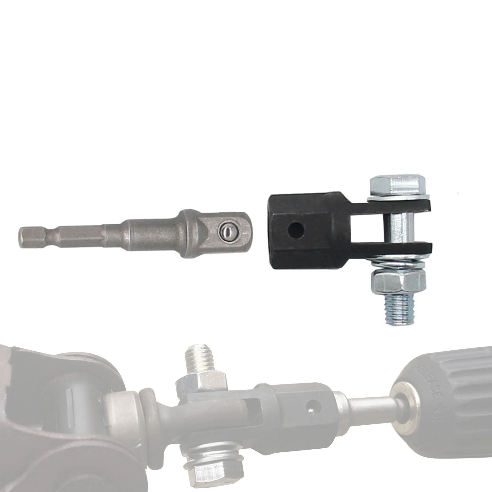 1/2 Inch Chrome Vanadium Steel Car Scissor Jack Drill Adapter Scissor