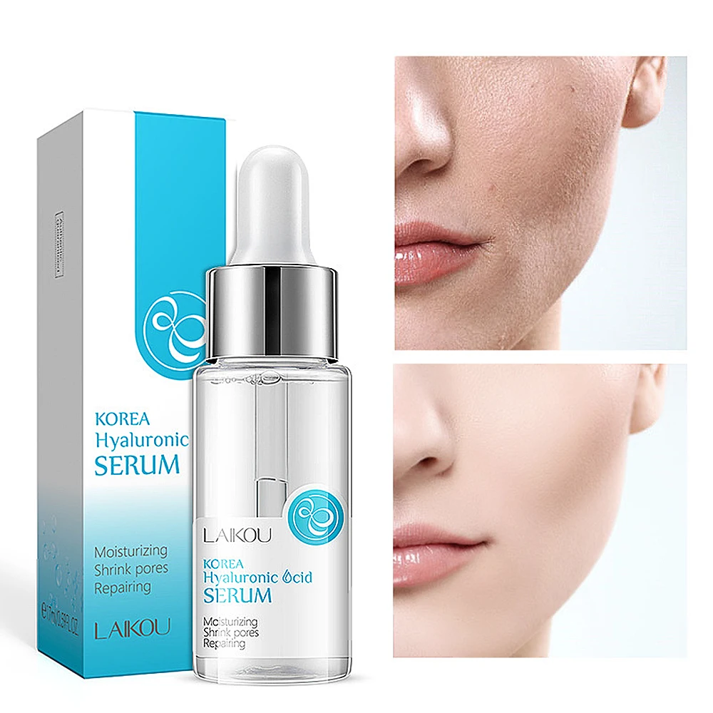 Skin Care Set Hyaluronic Acid Face Serum Mask Eye&Face Cream Moisturizing Brightening Women Korean Cosmetic Care Kit