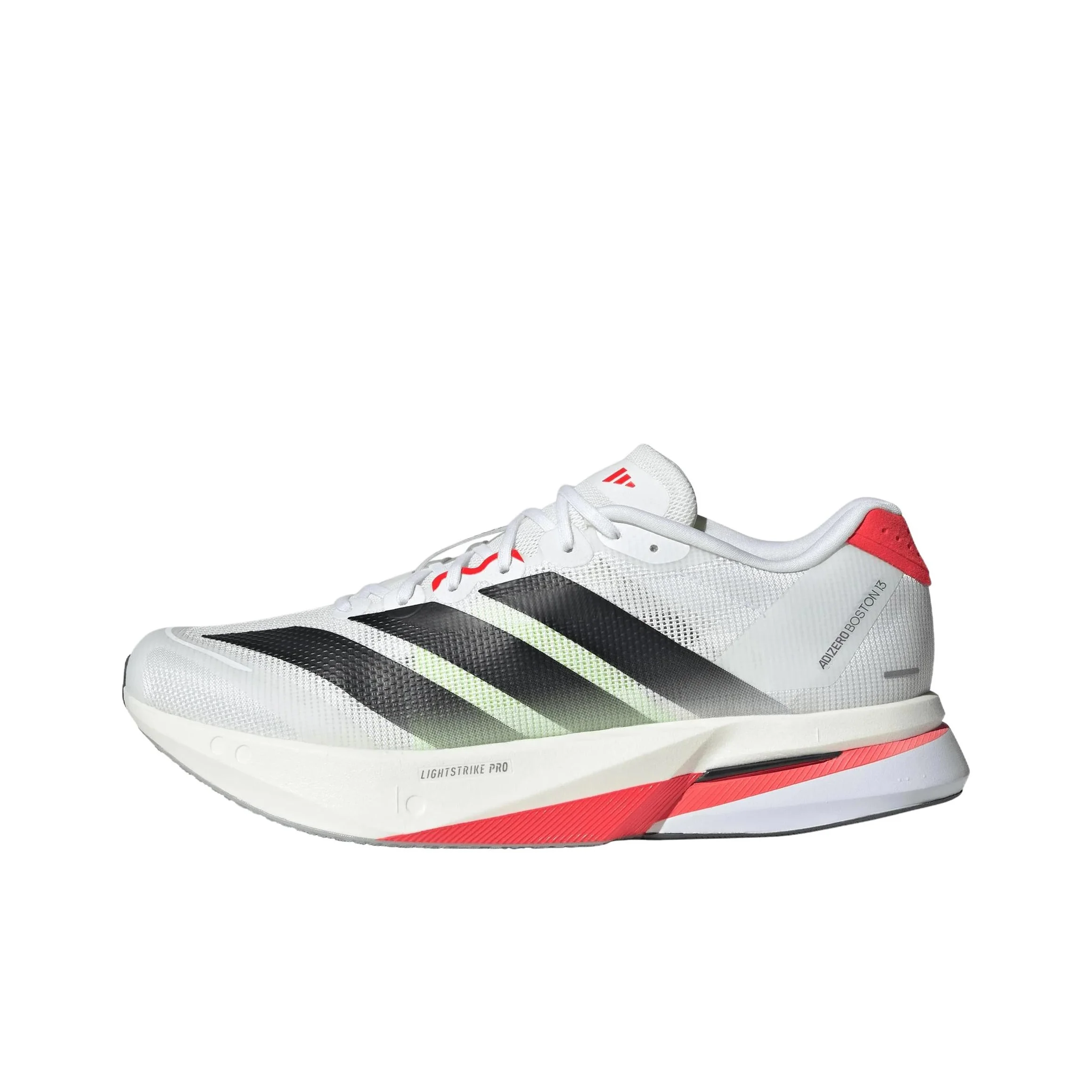 아디다스 아디제로 보스턴 13 '화이트 블랙 루시드 레드' JS4932