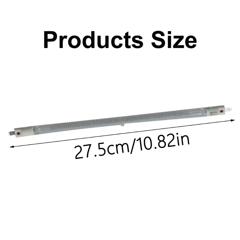 400W Microwave Heating Tube 110V Kitchen Appliance Component Grilling Tube Replacement Present for Cooking Enthusiasts