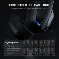 EKSA G19BT 2.4GHz Wireless Gaming Headphones Ultra-light Bluetooth 5.4 Headset Gamer with Microphone for PC/PS5/Xbox - Image 5