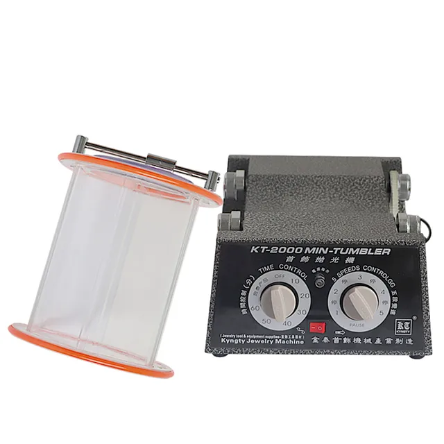 磁気タンブラージュエリーポリッシャー、軽金属および非鉄金属用の4