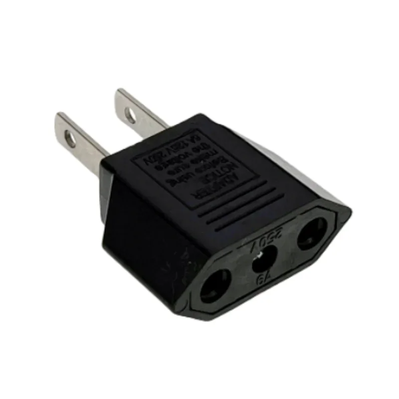 US To EU American Travel Adapter 2 pin 4.0mm European EU To US plug Power adapter Converter Electrical Socket Outlet plug adapter