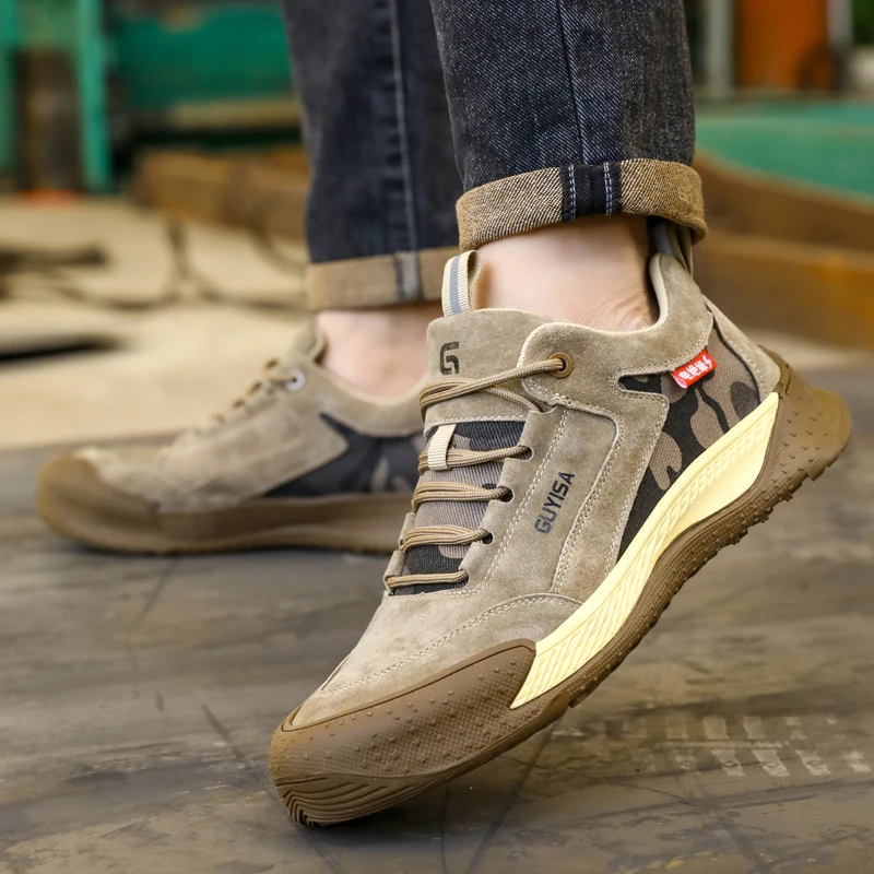 ディアンセン-メンズクラシック断熱安全靴,メンズ滑り止め作業靴