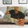 ryan gosling eats his cereal Throw Blanket Decorative Sofas Fluffys Large Heavy for sofa Blankets 5