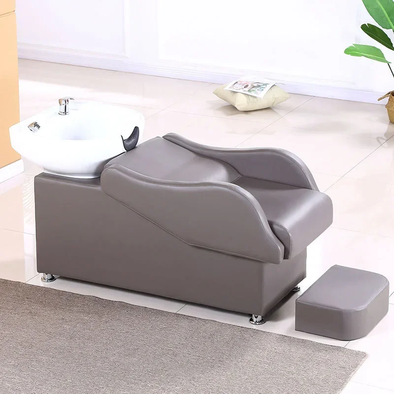 

Head Spa Hair Washing Bed Stylist Massage Comfort Shampoo Station Chair Salon Luxury Lettino Massaggio Salon Equipment MQ50XF