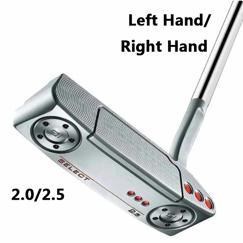 

Golf Club For left hand and Right hand Nepor 2.0 2.5 Putter 32/33/34/35 Inches Silver or Black Putter with Cover with Logo