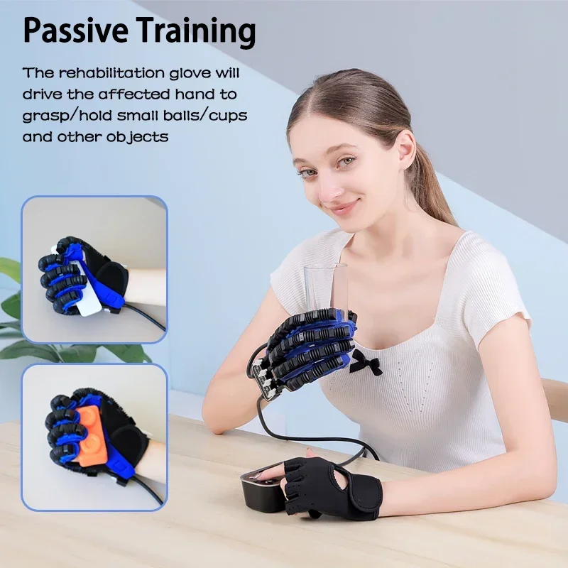 Rehabilitation Robot Glove Hand Finger Training Gloves Stroke Hemiplegia Devices Rehabilitation Hand Function Recovery gloves