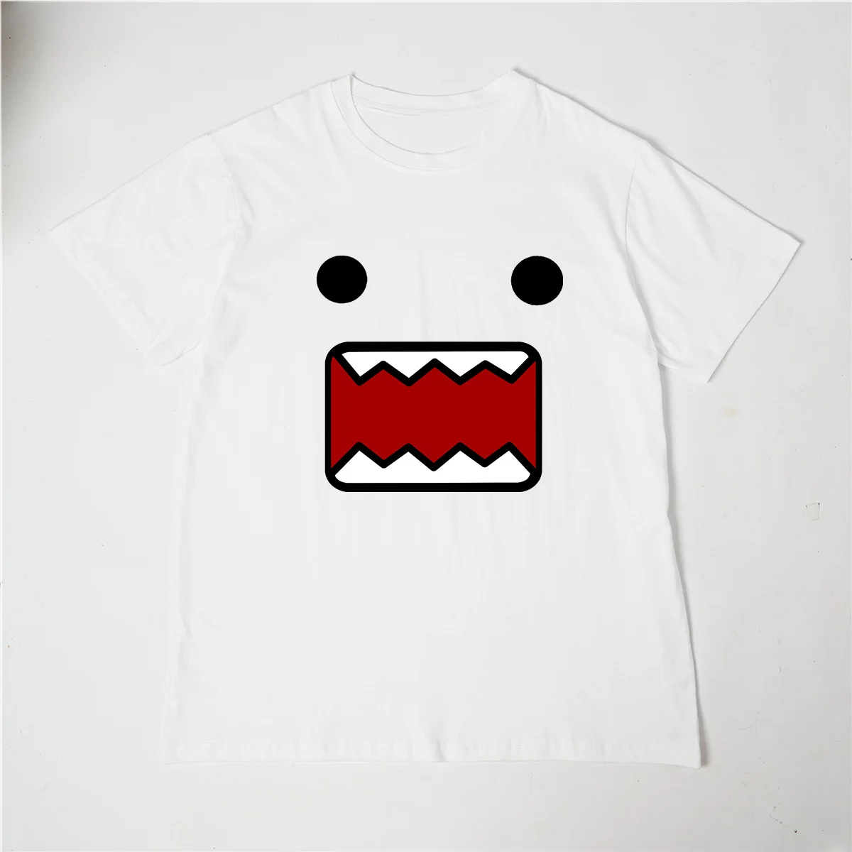 

Domo Kun Babyface T-shirt Homme Men's Clothing Women's casual 100% cotton T-shirt