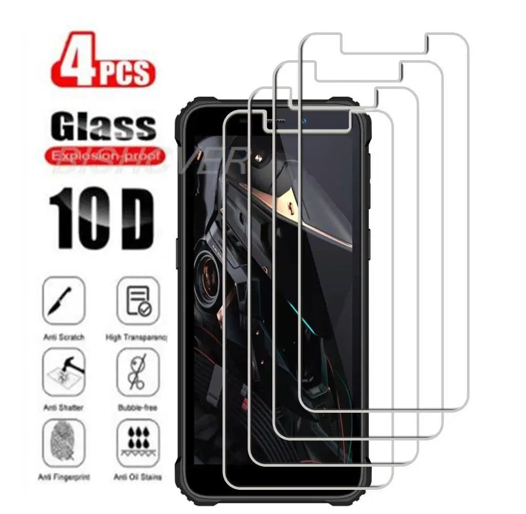 

4Pcs Tempered Glass For Oukitel WP32 5.93" 2023 WP32 WP 32 Screen Protector Phone Protective Glass Film 9H