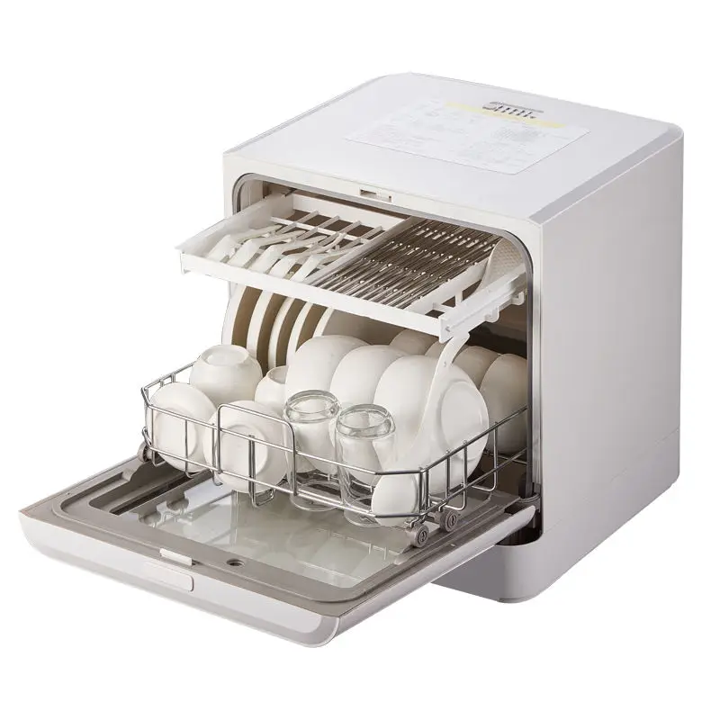 

Household Desktop Installation Free Dishwasher Portable Fully Automatic Intelligent Disinfection Electric Dishwasher