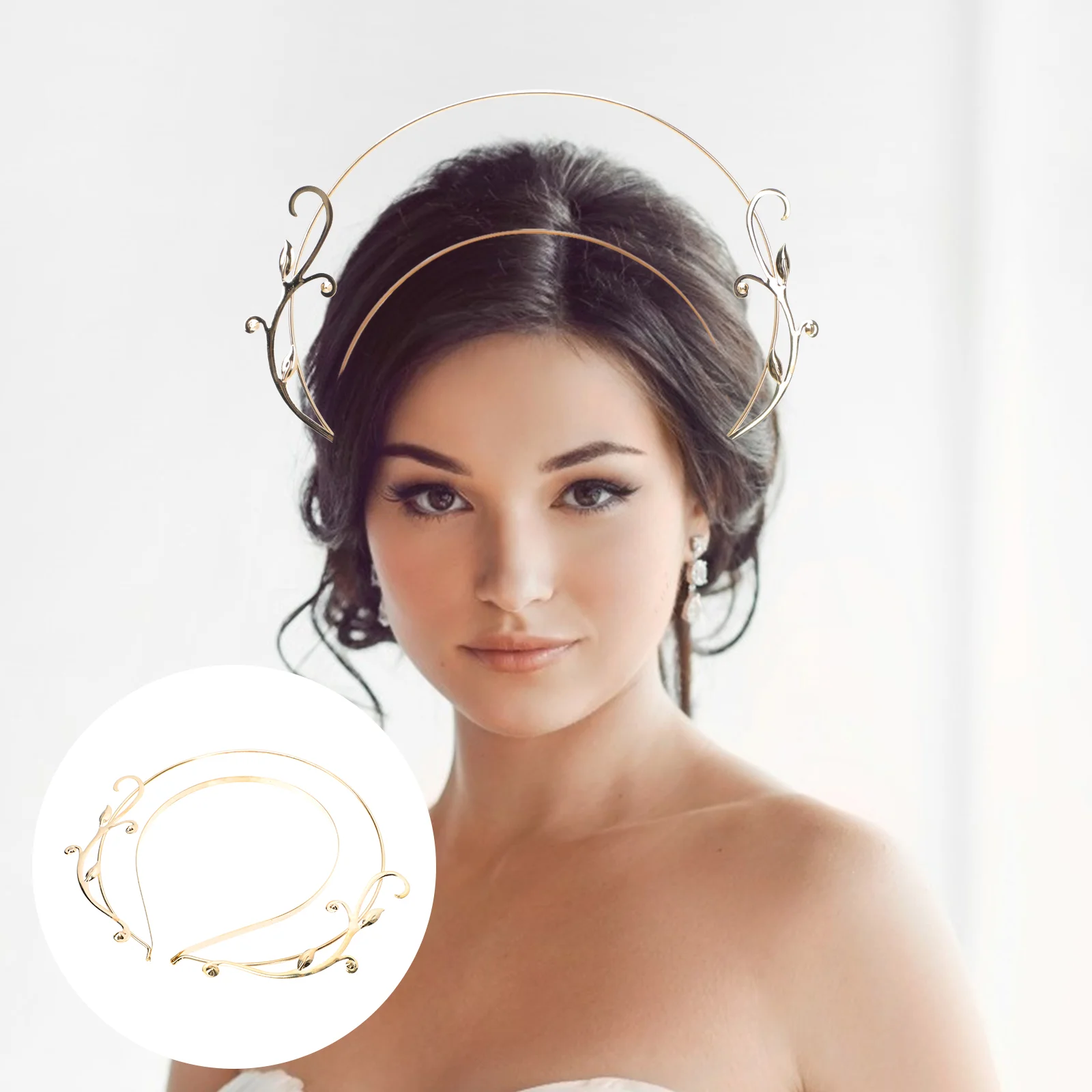 

Our Lady's Hair Band Accessories Chic Decor Accessory Women Exquisite Headdresses Alloy Miss