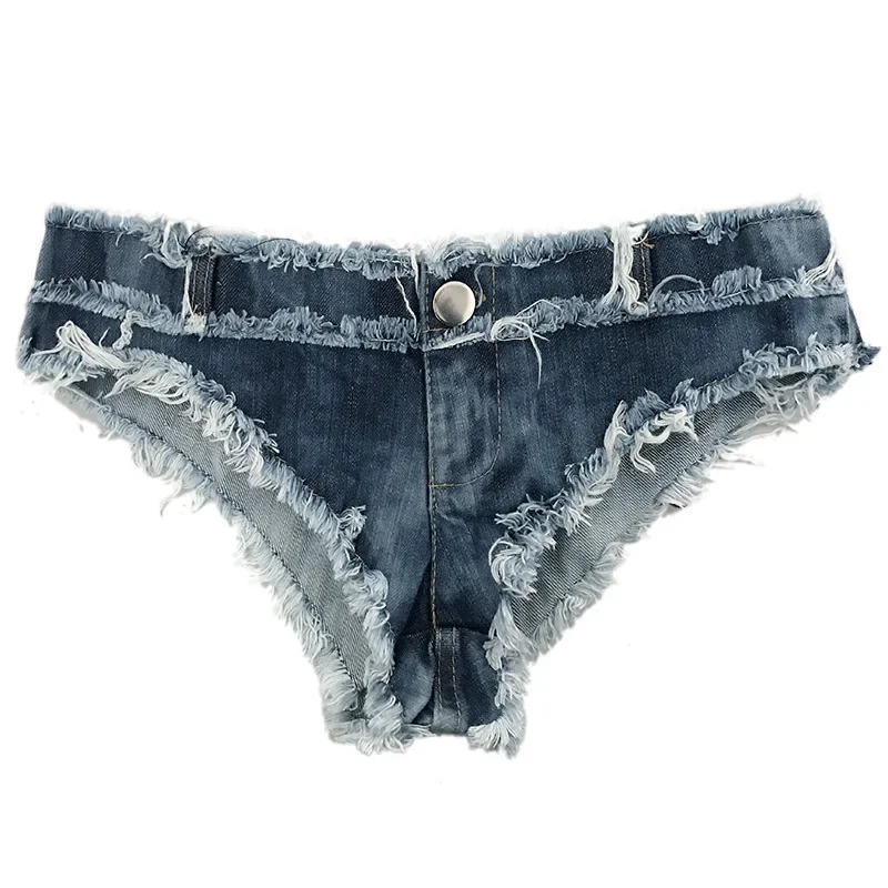 2020 Sexy Vintage Mini Jeans Shorts Hole Denim Shorts Beach New Vestidos Sexy Club Party Bikini Bottom