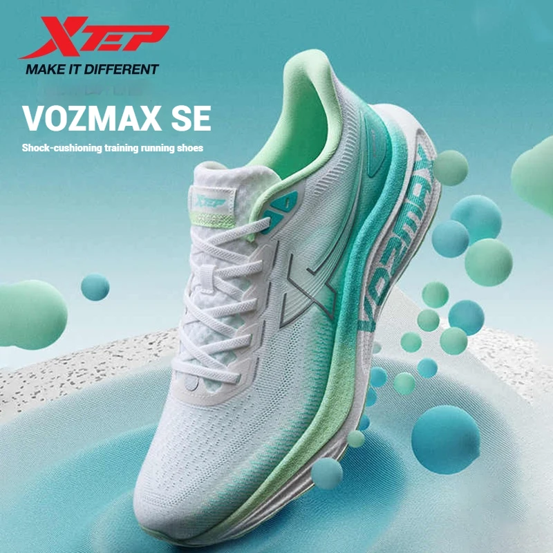 Xtep VOZMAX SE Running Shoes for Men 2025 Summer Breathable Mesh