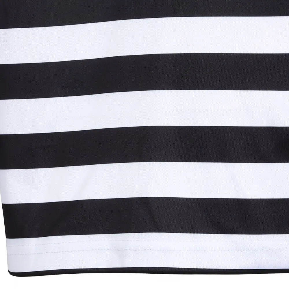 Men's French Mime Costume Mime Artist Cosplay Shirt Silent Actor Clown Striped Halloween Theme Party Outfits