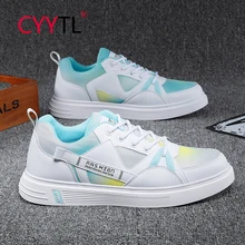 

CYYTL Mesh Men's Breathable Skateboard Shoes Sports Running Sneakers Student Boys Comfortable Leisure Outdoor Walking Tennis