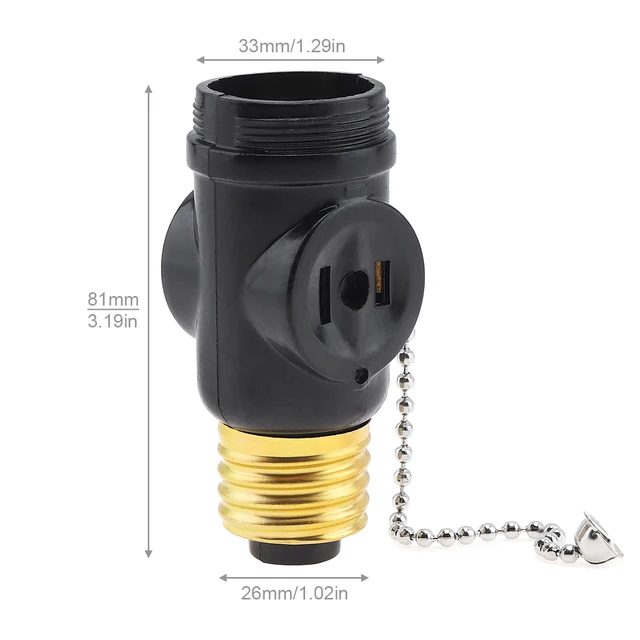 E26 콘센트 라이트 소켓 - 콘센트 스플리터