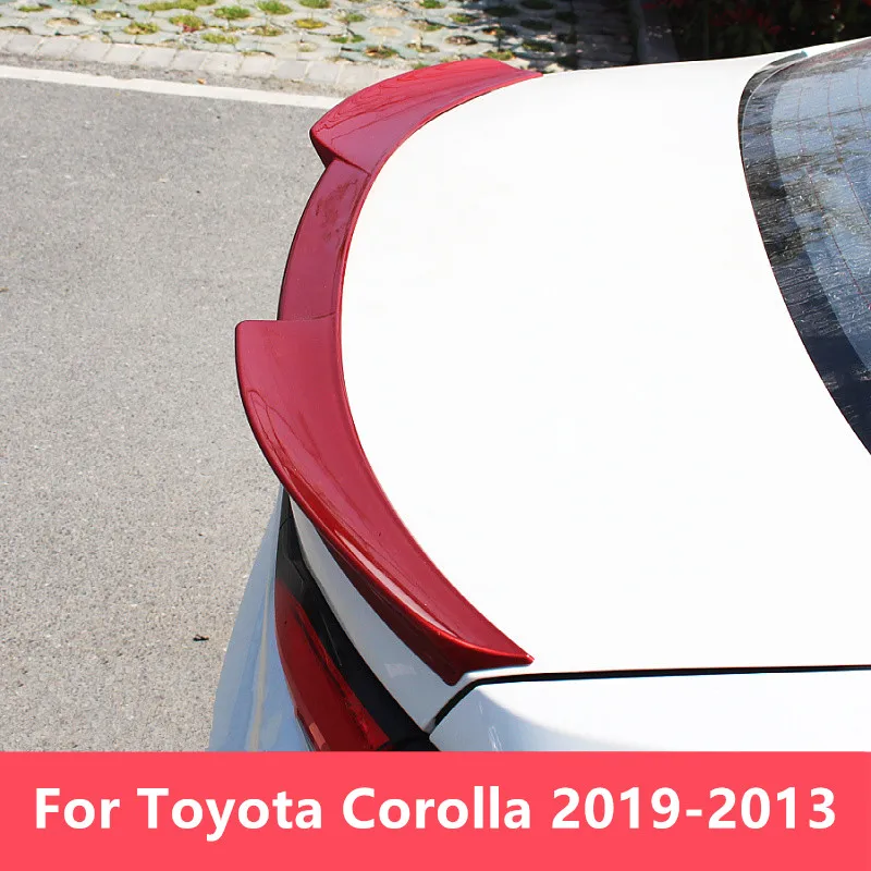 

Для Toyota Corolla 2019-2013, задняя отделочная лента, экстерьерное специальное автомобильное заднее крыло, свободное пробивание отверстий, Внешнее украшение, автозапчасти