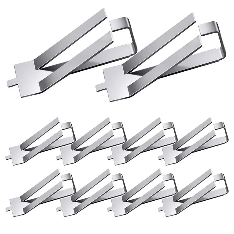 10 Pz In Acciaio Inox Ender 3 Vetro Riscaldato Morsetto Clip Letto Parti Della Stampante 3D Clip Letto Caldo Per Ultimaker Costruire Piattaforma Fermo