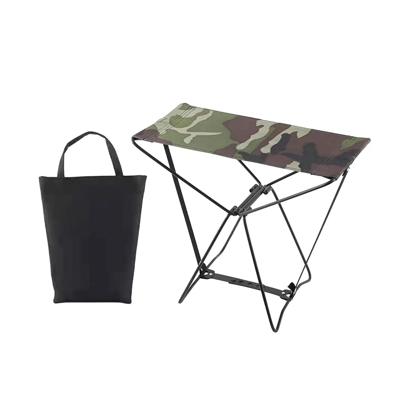 Camping Folding Stool Lightweight Compact Camp Stool for Travel Garden