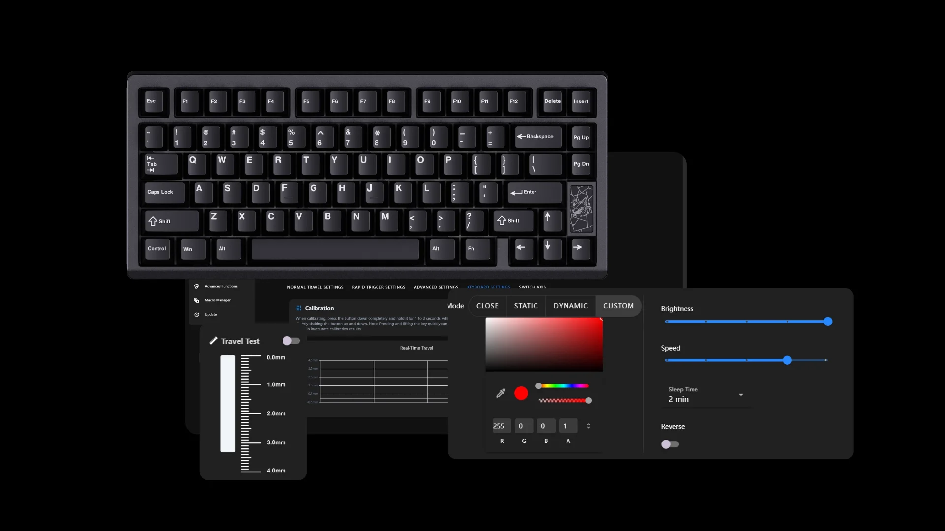 キーボード Chilkey Slice75 HE Slice75 HE Keyboard – Chilkey