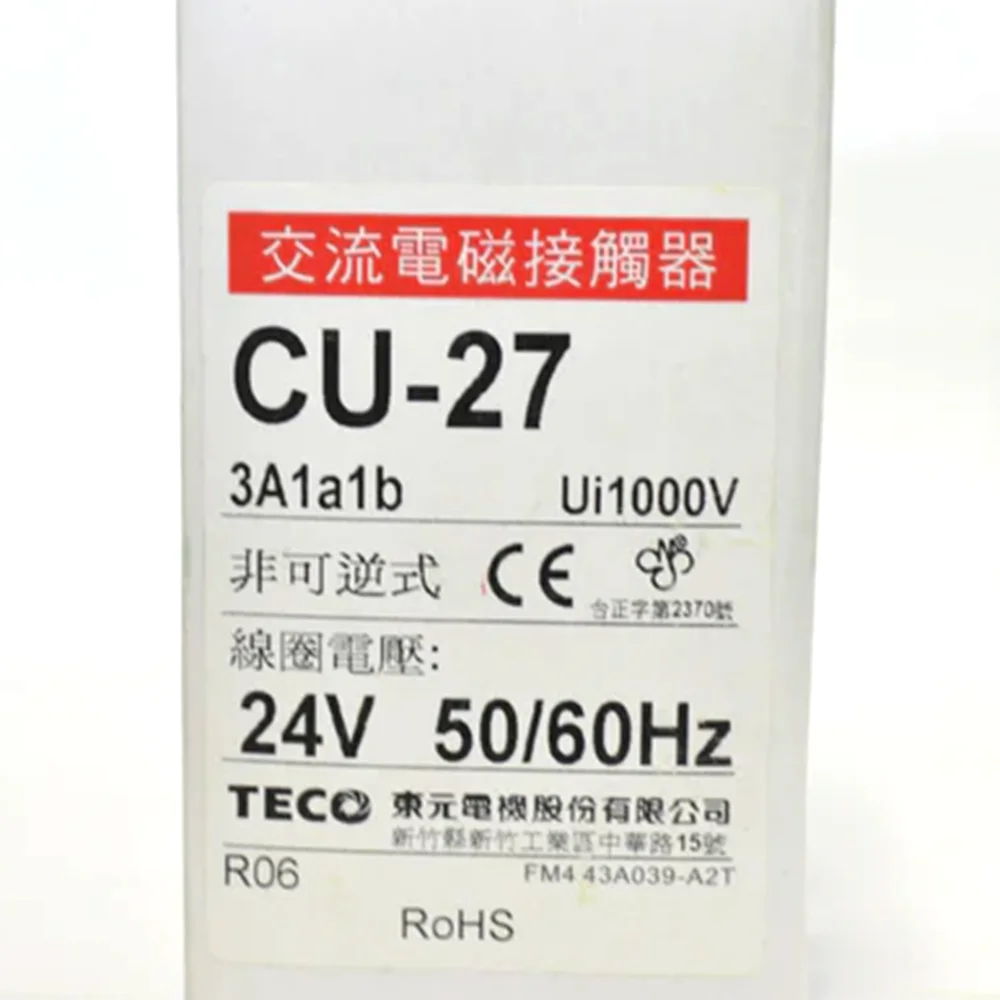 

Новый TECO CU-27 AC Контактор 24V