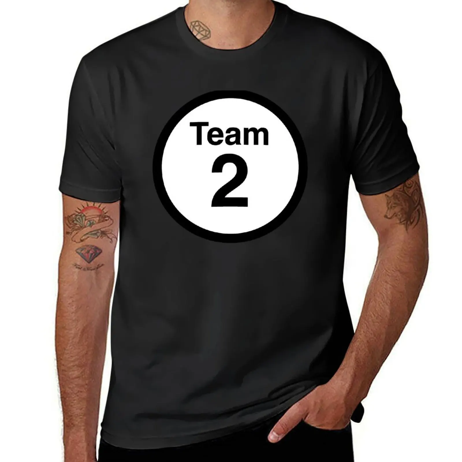 

Team 2, team games T-shirt shirts graphic tees boys whites t shirt for men