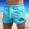 Men's Beach Shorts Lonsdale-Print Sport Running Pants Swimwear Movement Quick Dry Surf 4