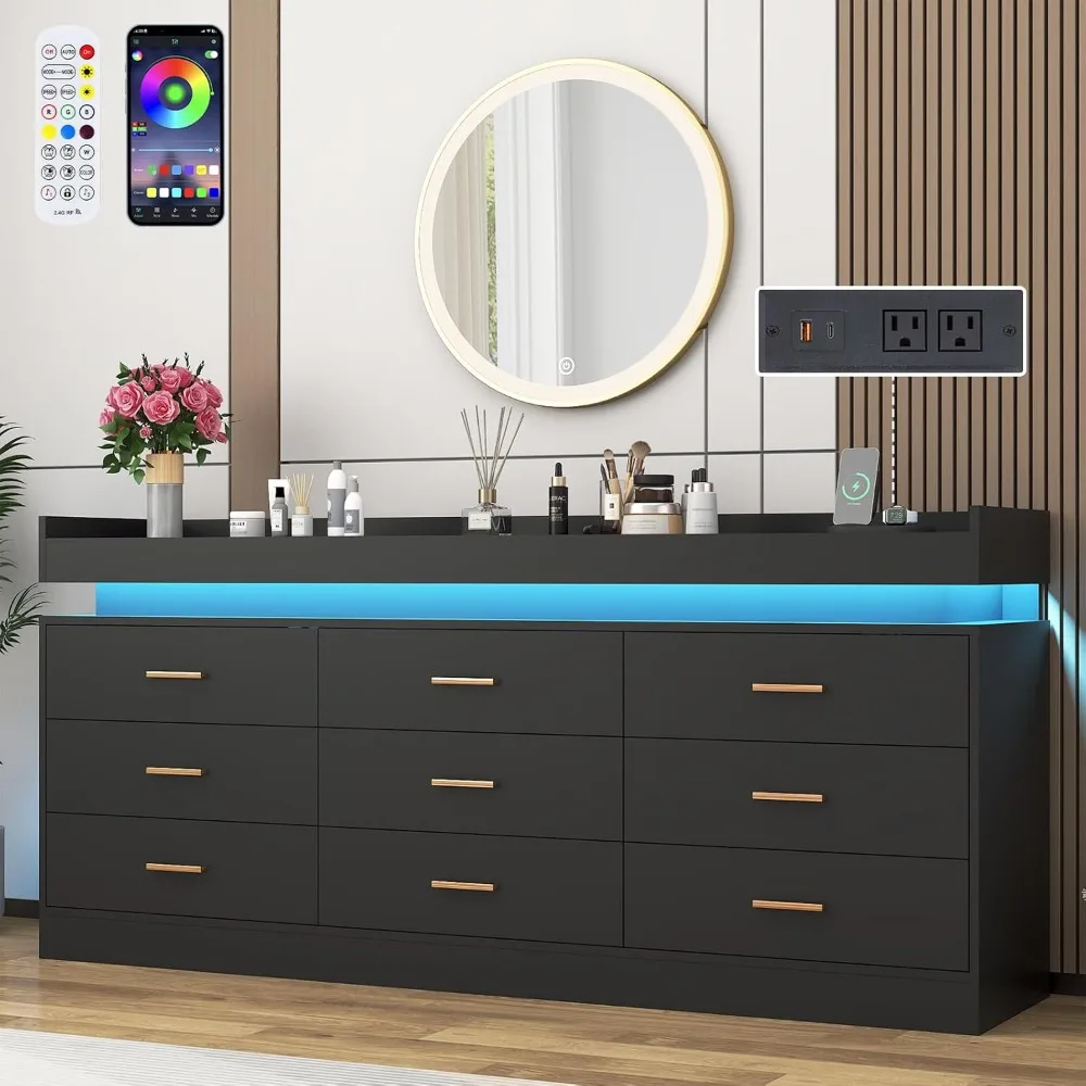 LED Charging Dresser 6