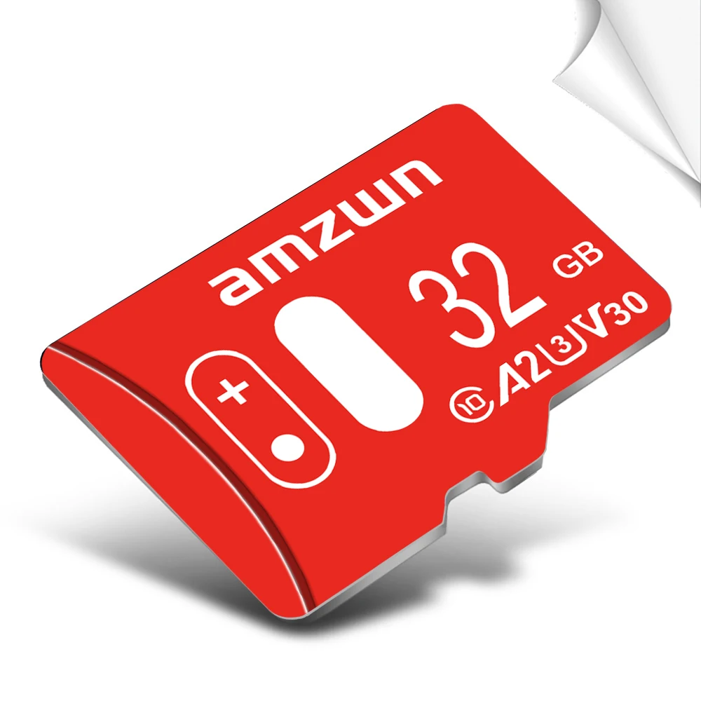 오리지널 amzwn 128GB 메모리 카드 64GB 32GB 플래시 마이크로 카드 TF 고속 C10 미니 SD