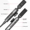 WDLUCKY 360° Two-Way Articulating Borescope Industrial Endoscope 3.9mm Car Sewer Inspection Camera with Light for  IOS Android 3