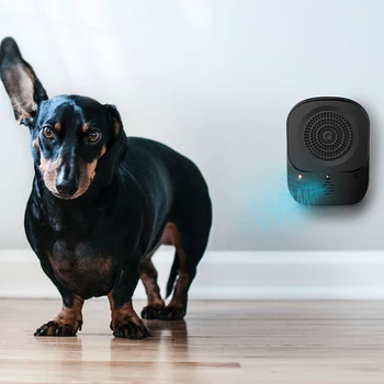 Ultrasonic Dog Barking Stop Device 4 Level Stop Barking Training Device 49FT Dog Deterrent for Small Medium Large Dogs 1