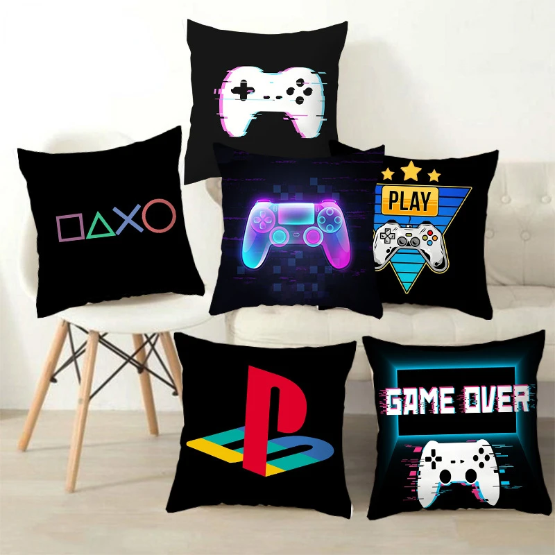 VedioGameGamepadPillowCaseGameControllerPillowcaseDecorHome