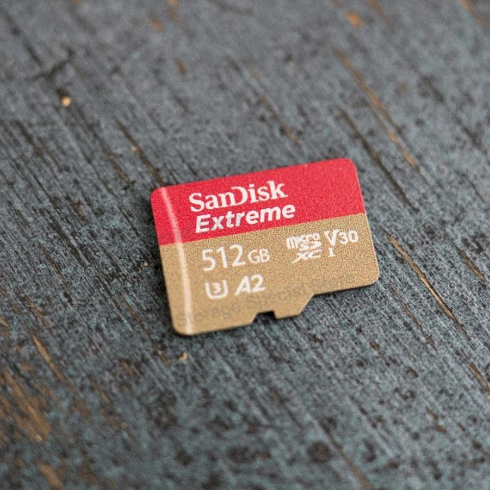 thumbnail image 5 of Tarjeta de memoria SanDisk Micro SD Extreme microSDXC Tarjeta de memoria UHS-I A2 U3 4K Video Tarjeta MicroSD de alta velocidad para cámara GoPro DJI Nintendo, 5 of 5
