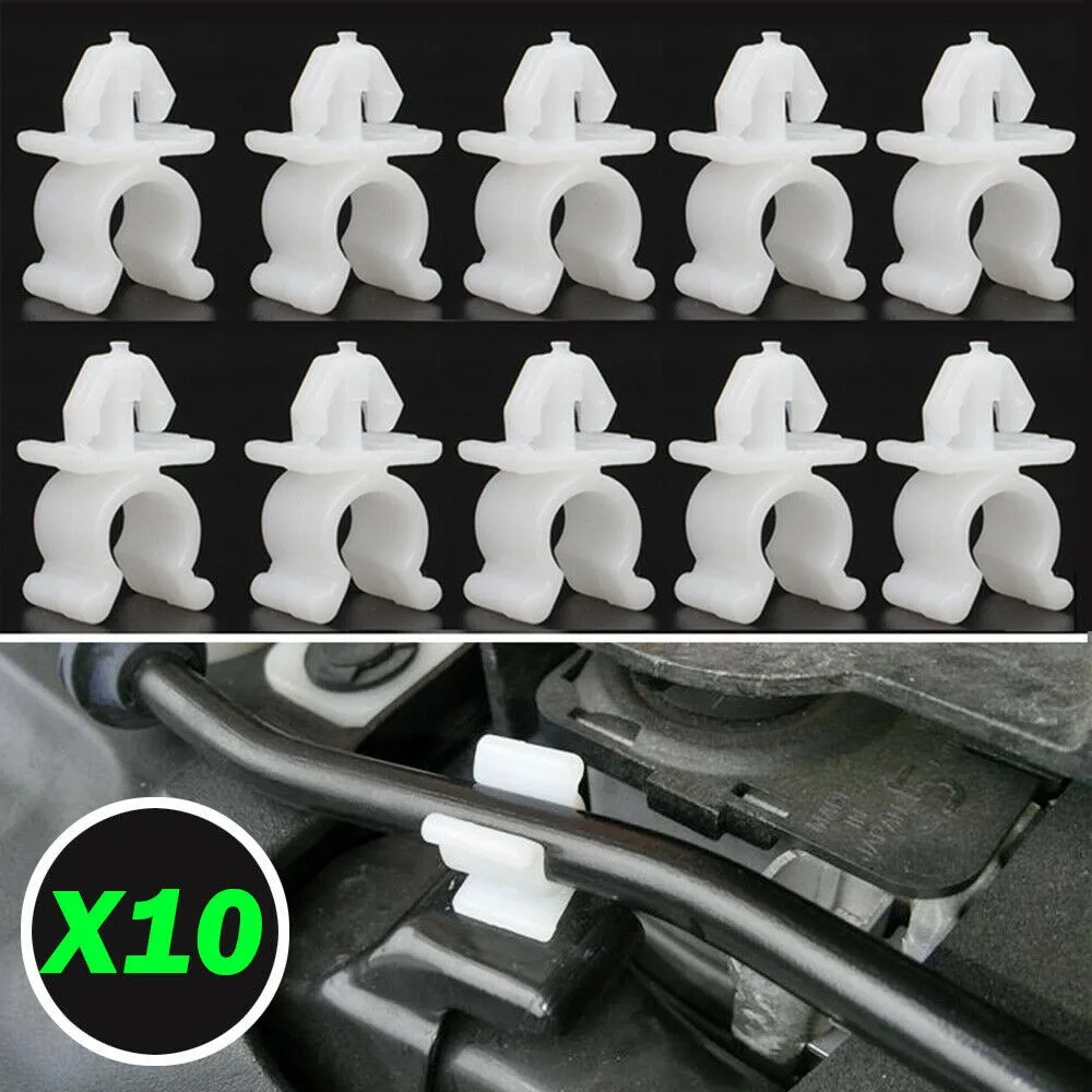 10pcs Hood Rod Holder Clip For Nissan Skyline R32 R33 65722