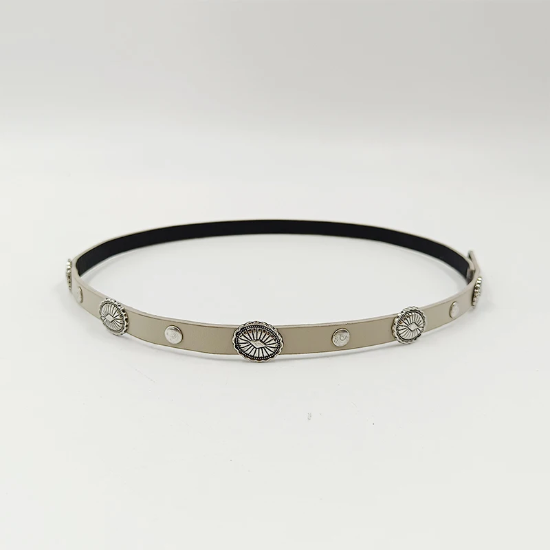 Brandneues Hut-Accessoire für Männer und Frauen, Gürtelschnalle, modische Perlen-Stroh-Fedora-Dekoration, Outdoor, cinturones de mujer – Detail 13