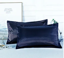 Silky Soft Satin Pillowcase Cover - Luxurious Multicolor Bedding Accessory - 1pc 48x74cm (Y zangqing)