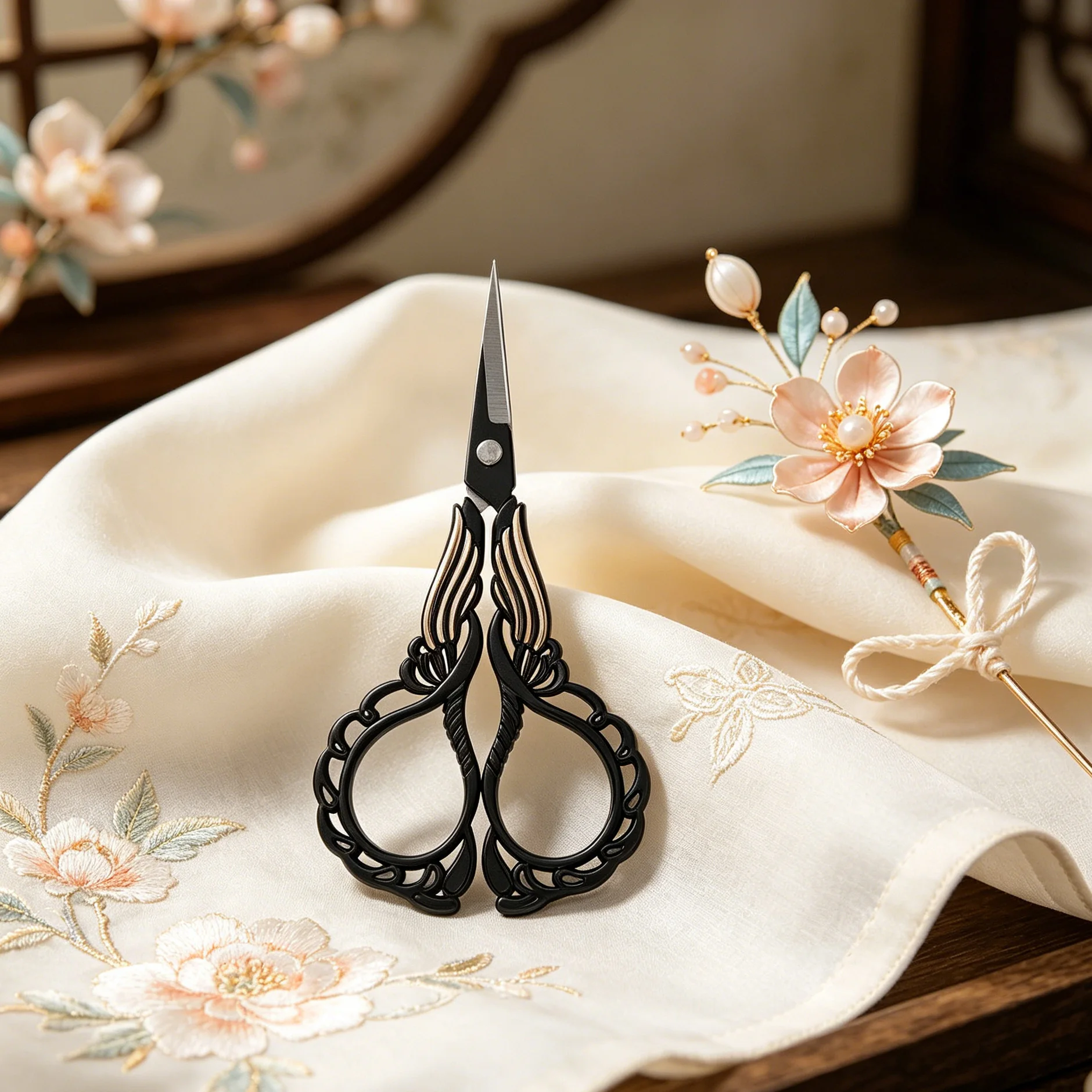 1/2PCS,Household Tailor Scissors Office Handicraft Sewing Scissors Crafting Tool Sewing Tools Clothing Design Tool Fabric Tools - 4