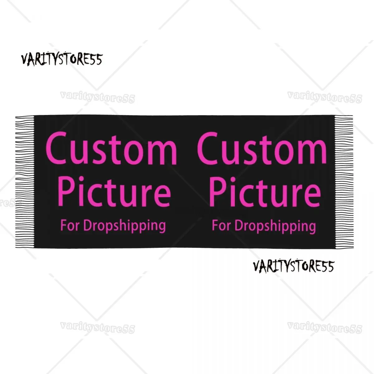 Personalized Print Personalized Photo Scarf Men Women Winter Fall Warm Scarves DIY Print Shawl Wrap