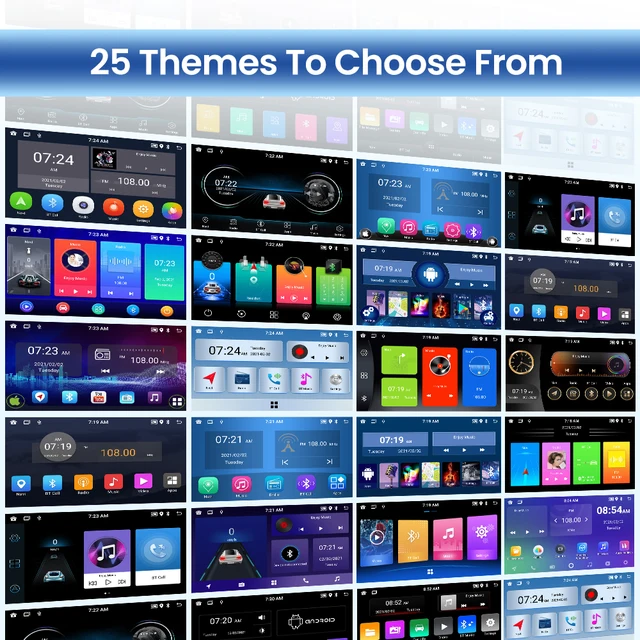 안드로이드 11과 강력한 기능이 탑재된 유니버설 7인치 카플레이