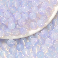 Vibrant 10mm Imitation Jade Beads for DIY Jewelry Creations (PURPLE)
