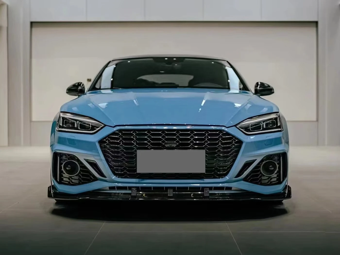 자동차 부품 프론트 립 A5 2017-2020 업그레이드 RS5 ABS 소재 최저가 프론트 립