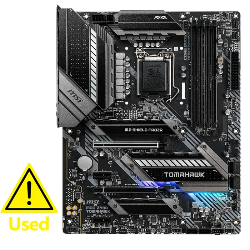 Msi Mag Z490 Tomahawk Lga 1200 Scheda Madre Intel Z490 Sata 6 Gb/S Atx Intel